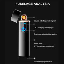 Load image into Gallery viewer, Sensor Touch Electricity Lighter