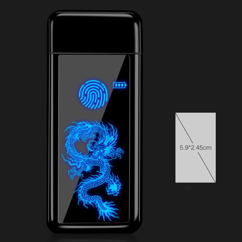 Full Screen Pattern Electronic  USB Lighter