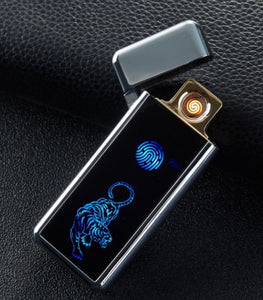 Full Screen Pattern Electronic  USB Lighter