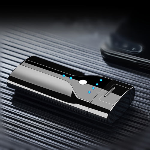 God Dragon Carved dual arc recharge  lighter