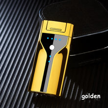 Load image into Gallery viewer, God Dragon Carved dual arc recharge  lighter