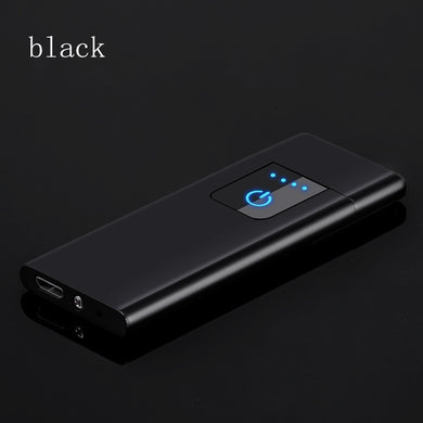 Nice Gift Smokeless Flameless USB Charging fingerprint Lighter