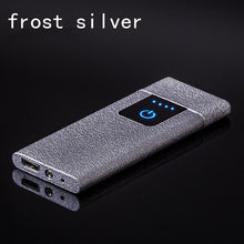 Load image into Gallery viewer, Nice Gift Smokeless Flameless USB Charging fingerprint Lighter