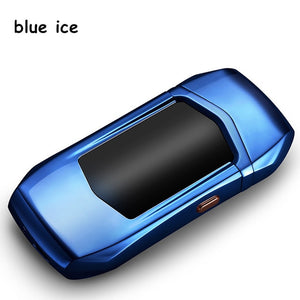 2019 Fingerprint  USB Recharge  Smoking Electric gift metal Lighter