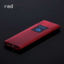 Load image into Gallery viewer, Nice Gift Smokeless Flameless USB Charging fingerprint Lighter